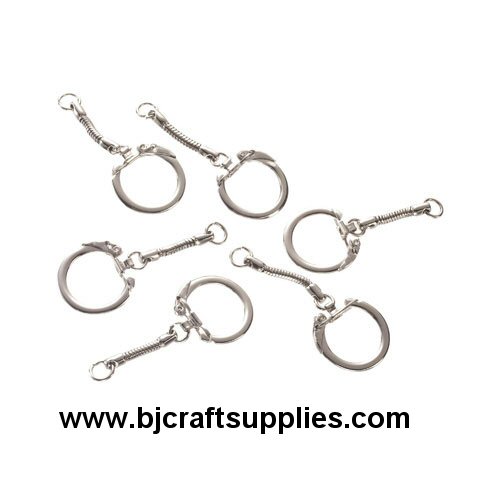 Nickel Plated Steel Key Chain