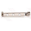Bar Pins with Safety Catch - Pin Backs - Brooch Pin Backs