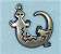 Salamander Jewelry Charm - Pewter Colored Jewelry Charm - Salamander