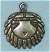 Shield Jewelry Charm - Pewter Colored Jewelry Charm - Shield