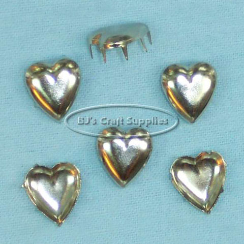 Silver Studs for Clothing - Silver Nailheads - Bedazzler Studs