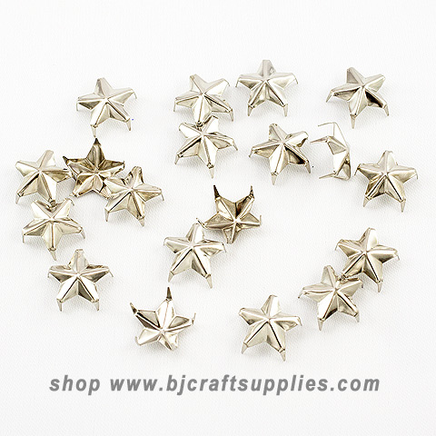Silver Studs for Clothing - Silver Nailheads - Bedazzler Studs