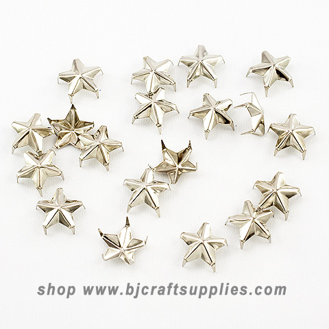 Silver Studs for Clothing - Silver Nailheads - Bedazzler StudsNailheads