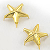 Star Studs - Studs for Clothing - Fabric Studs - GOLD - Gold Nailheads - Gold Studs for Clothing - Bedazzler Studs