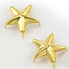 Star Studs - Studs for Clothing - Fabric Studs - GOLD - Gold Nailheads - Gold Studs for Clothing - Bedazzler Studs - 