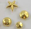 Dome Studs - Studs for Clothing - Fabric Studs - Gold - Gold Nailheads - Gold Studs for Clothing - Bedazzler Studs