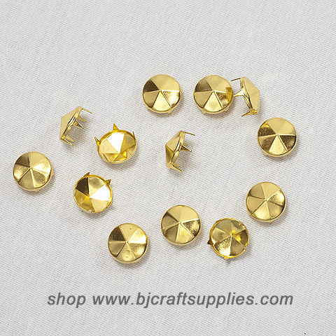 Gold Nailheads - Gold Studs for Clothing - Bedazzler Studs