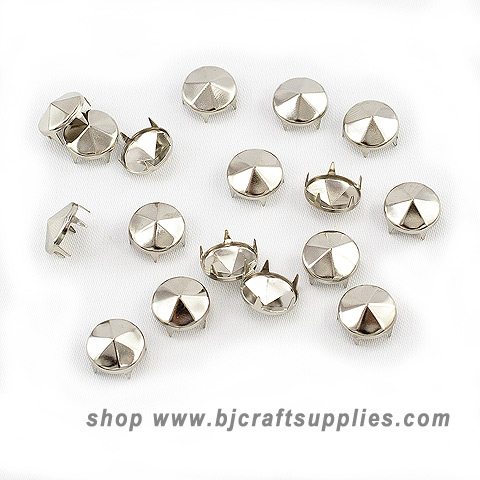 Silver Studs for Clothing - Silver Nailheads - Bedazzler StudsNailheads