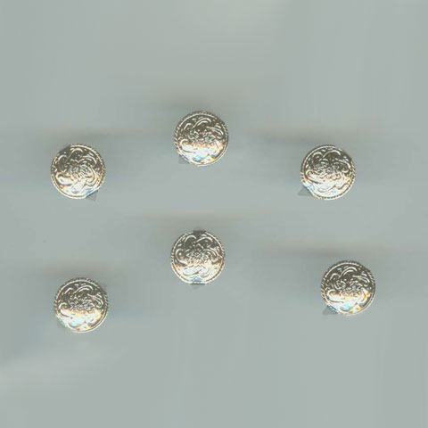 Silver Studs for Clothing - Silver Nailheads - Bedazzler Studs