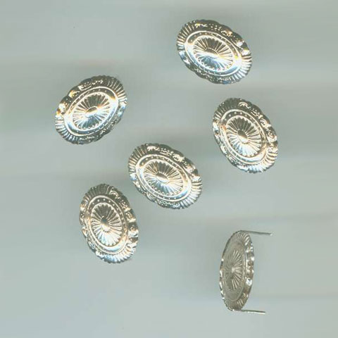 Metal Studs for Clothing - Silver Studs for Clothing - Silver Nailheads