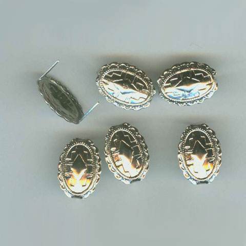 Metal Studs for Clothing - Silver Studs for Clothing - Silver Nailheads