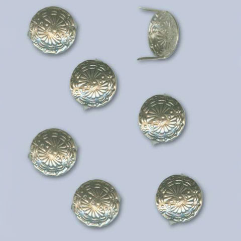 Silver Studs for Clothing - Silver Nailheads - Bedazzler Studs