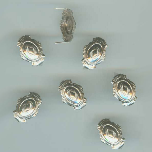 Metal Studs for Clothing - Silver Studs for Clothing - Silver Nailheads