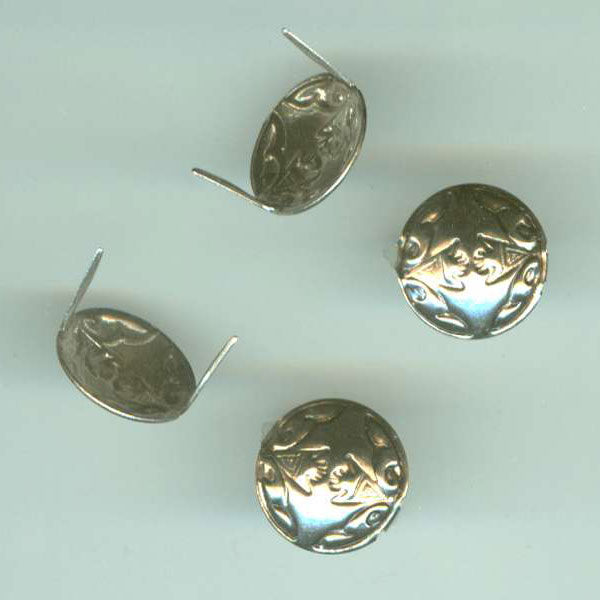 Silver Studs for Clothing - Silver Nailheads - Bedazzler Studs