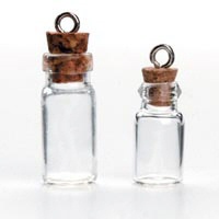 Glass Bottle Charm