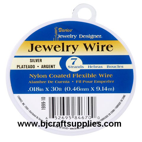 Sterling Silver Plated Beading Wire