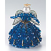 Birthstone Angel Kits - Beaded Angel Tree Topper - Birthstone Safety Pin Angel Kit - Beaded Angel Kits