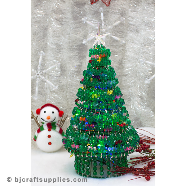 Beaded Christmas Tree Kit - Beaded Christmas Tree