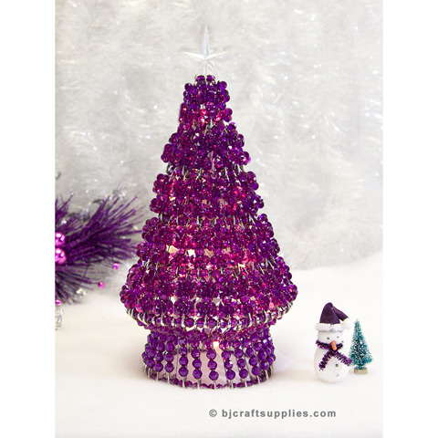 Beaded Christmas Tree Kit - Beaded Christmas Tree