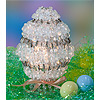 Beaded Egg Shaped Kit - Crystal - Beading Kit - Craft Kit - Beaded Egg