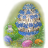 Beaded Egg Shaped Kit - Beading Kit - Craft Kit - Beaded Egg - Easter Egg Decorations