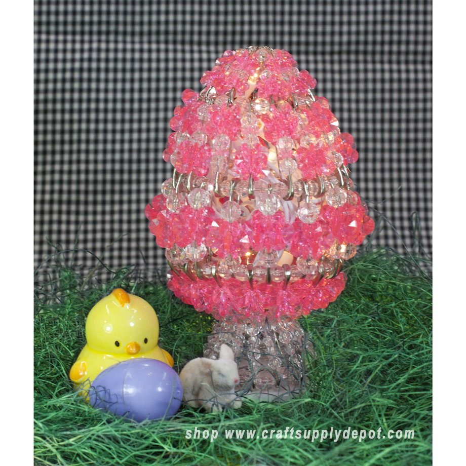 Beading Kit - Craft Kit -- Beaded Egg