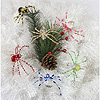 Christmas Spider Ornament Kit - Brown - Christmas Spider Ornament Kit - Christmas Spider to Make - Green Christmas Spider