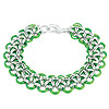 Chainmaille Jewelry - Irish Lace Japanese Lace Bracelet Kit - Jewelry Kit - Jump Ring Jewelry