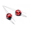 Mini Ladybugs on Wire Stem - Mini Ladybugs - Floral Decorations - Wreath Decorations - 