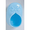 Plastic Baby Bootie Party Favor - Blue - Baby Shower Decoration - Plastic Baby Bootie - Baby Shower Table Decorations