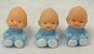 Soft Plastic Babies - Blue - Soft Plastic Babies For Showers and Decroating