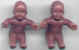 Plastic Babies in Sitting Position - Plastic Babies Shower Decorations - Baby Shower Cake Decorations