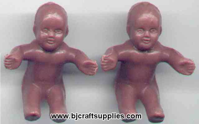 Plastic Babies Shower Decorations - Baby Shower Cake Decorations