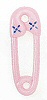 Plastic Diaper Pins - Diaper Pins - Baby Shower Decorations