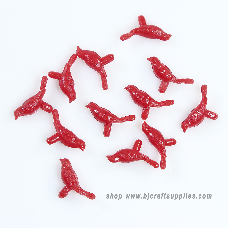 Miniature Birds - Artificial Birds - Tiny Plastic Birds