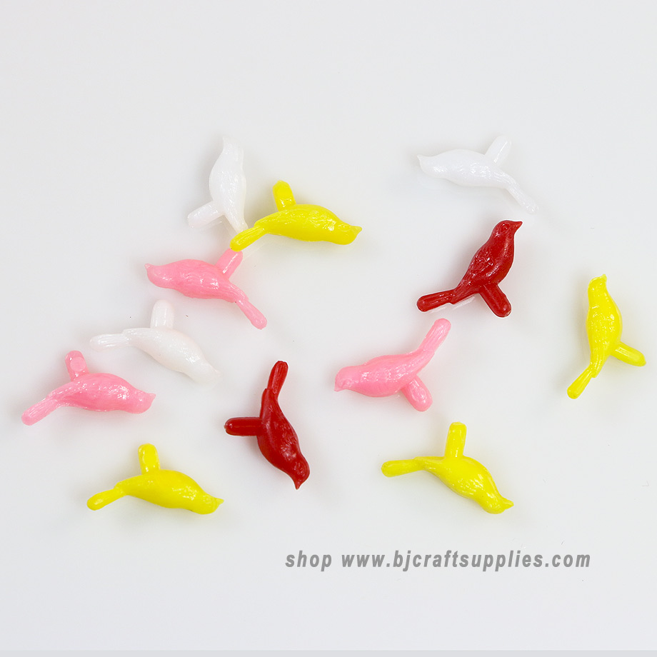 Miniature Birds - Artificial Birds - Tiny Plastic Birds