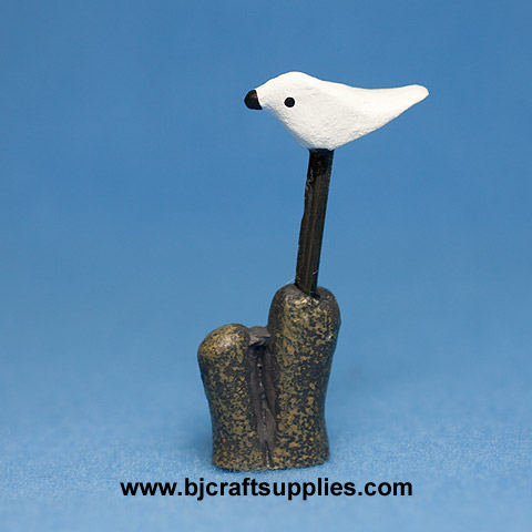 Miniature Seagull - Mini Seagulls - Mini Toy Seagulls - Collectible Seagull Figures