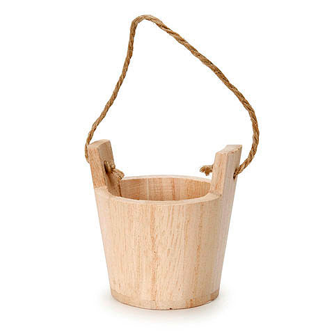 Mini Bucket - Miniature Wooden Bucket