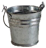 Rusty Tin Bucket - Mini Pail