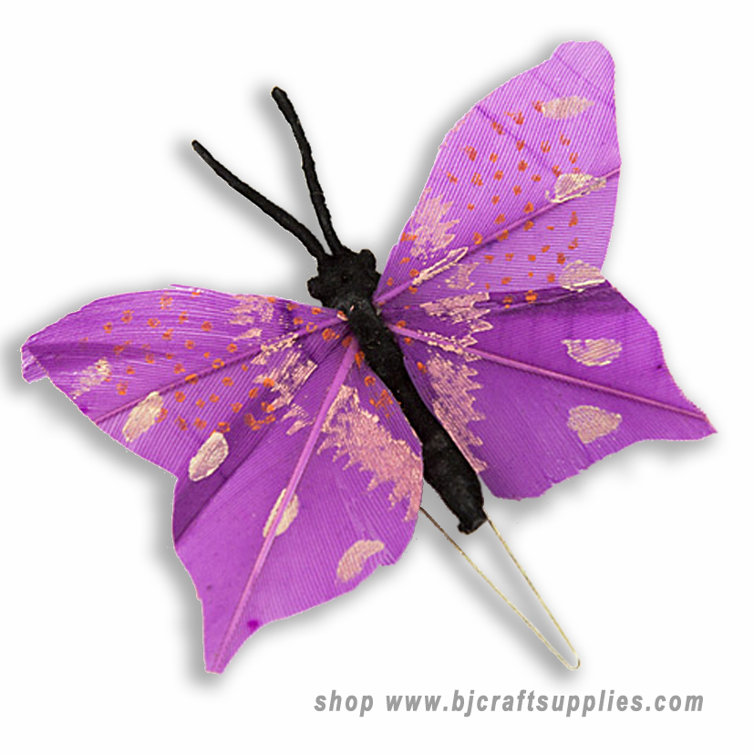 Decorative Butterflies - Artificial Butterflies - Butterflies for Crafts - Fake Butterfiles