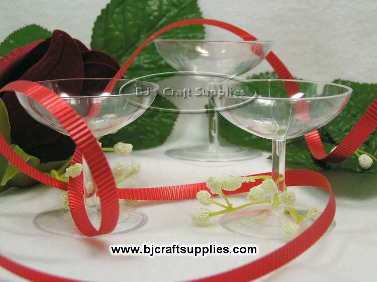 Champagne Glass Miniature - Bridal Shower Decorations