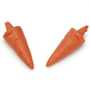 Mini Carrots - Snowman Nose - Plastic Carrots - Artificial Carrots