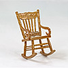 Dollhouse Rocking Chair - Dollhouse Furniture - Mini Rocking Chair - Doll House Furniture - Mini Rocking Chair -