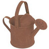 Mini Watering Can - Brown Painted Rustic Look - Metal Galvanized - Rusty Tin Watering Can
