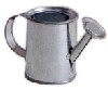 Mini Watering Can - Silver Galvanized Look - Metal Galvanized - Rusty Tin Watering Can