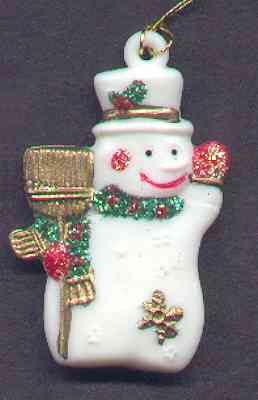 Chirstmas Jewelry - Snowman Decorations
