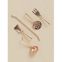 Copper Utensils - Mini Copper Utensils - Mini Kitchen Utensils