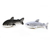 Flocked Mini Sharks - Mini Flocked Sea Creatures - Flocked Shark - Toy Sharks - Mini Sea Creatures