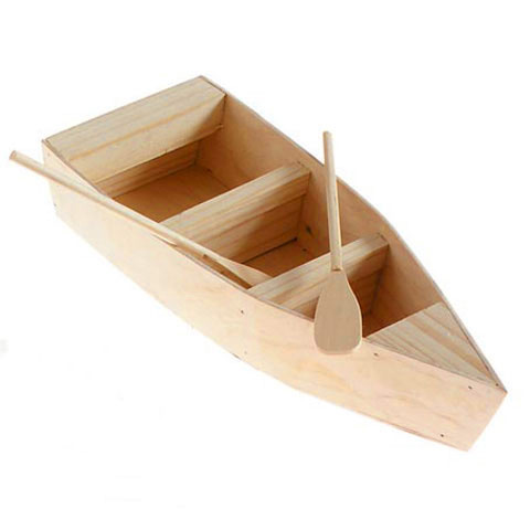 Miniature Wooden Boat