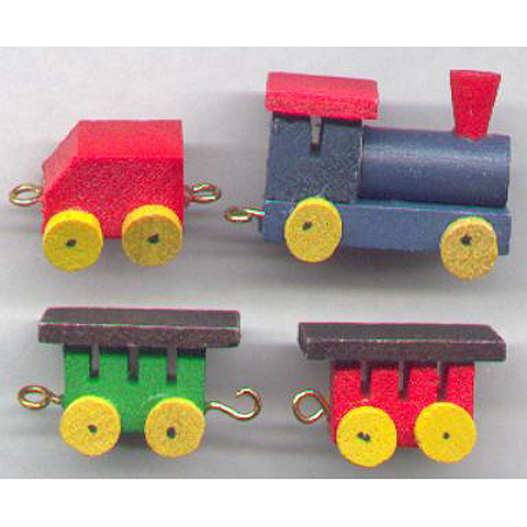 Mini Wooden Train set